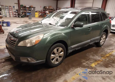 2010 Subaru Outback 3.6R Limited z USA, uszkodzony, nr VIN 4S4BRDKC3A2314434